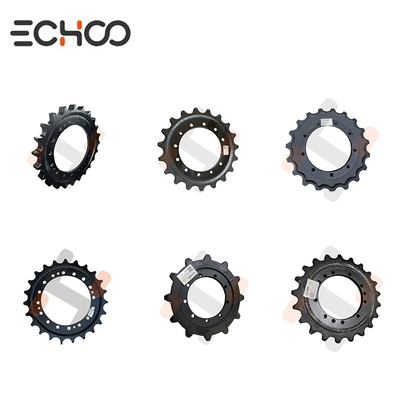 มินิ Excavator Undercarriage Sprocket OEM ชิ้นส่วนสําหรับ KUBOTA K008 เครื่องจักร