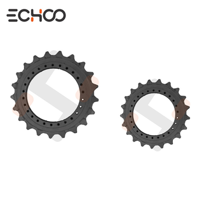 JCB JS220 Drive Sprocket สำหรับชิ้นส่วนอะไหล่ช่วงล่างของรถขุด