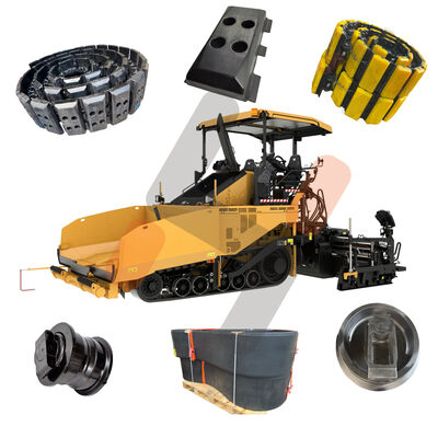 อะไหล่รถยนต์สําหรับ Asphalt Paver OEM อะไหล่ด้านหน้า Idler Track Roller Sprocket