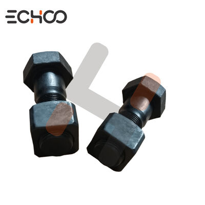 สลักเกลียวและถั่ว CX33C สำหรับ CASE สลักเกลียวและถั่วของรถขุดขนาดเล็ก